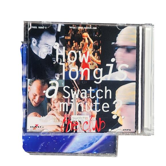 Swatch The Club Music 2 albums on Compact Disc Time is what you make of it - Picture 4 of 8